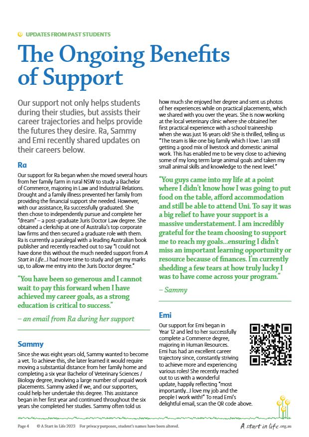 Page 4 of Brighter Futures, June 2023