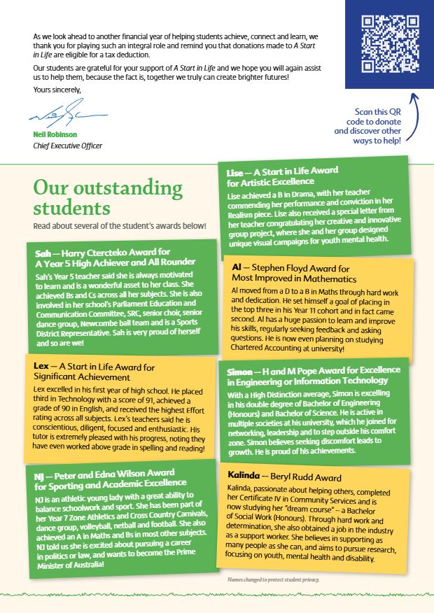 Page 2 of Brighter Futures, June 2024