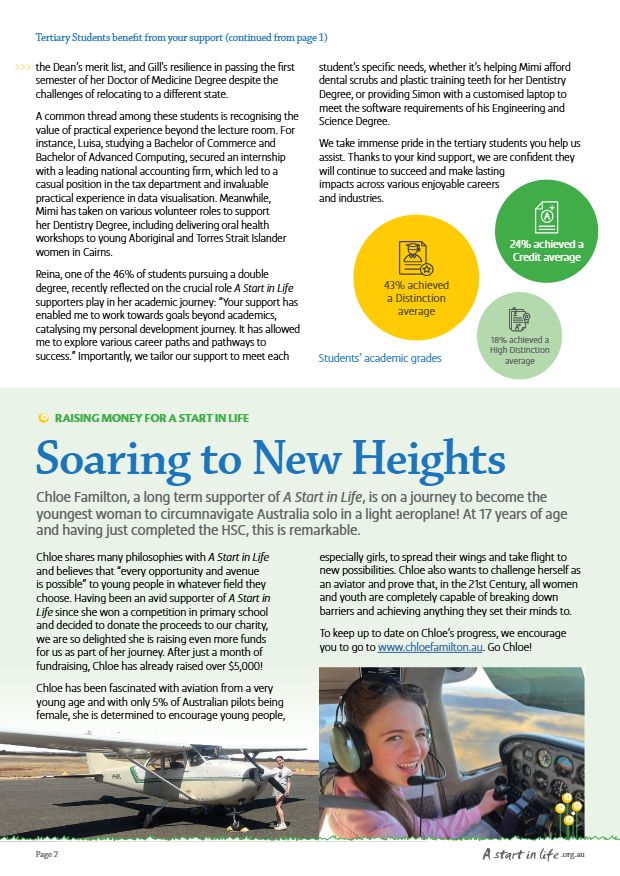 Page 2 of Brighter Futures, December 2023