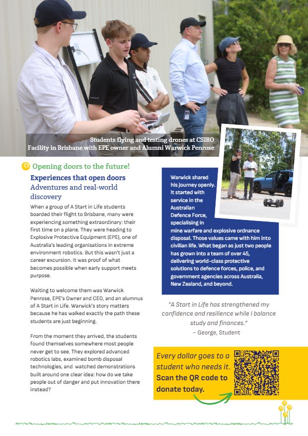 Page 2 of Brighter Futures, March 2026