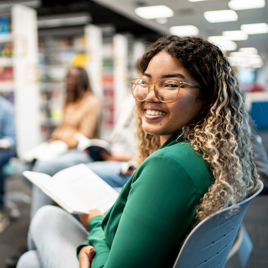 Justine exploring career pathways and possibilities with A Start in Life